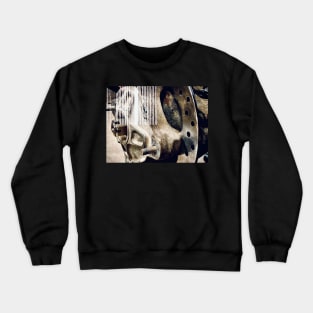 Barcoded Wheel Crewneck Sweatshirt